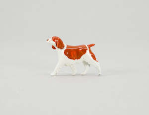 Toy manufacturing: Dog Red and White Setter