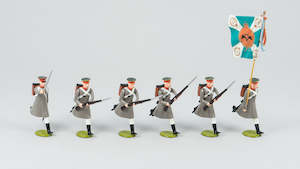 84 Russian Line Infantry charging