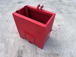 3 point linkage  Ballast Box Red