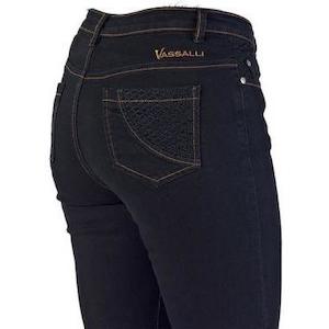 Basket Weave Skinny Jean