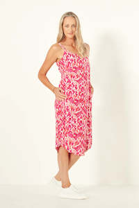 Maddie Dress - Berry Print