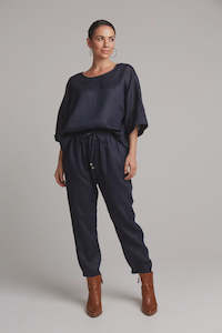 Sale: Studio Relaxed Pant -Navy