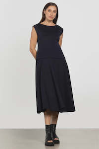 Annalise Dress - Navy