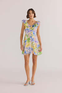 Fable frill Mini Dress - Floral