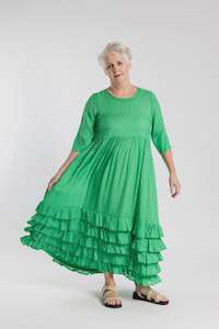 Borderline Dress - Green