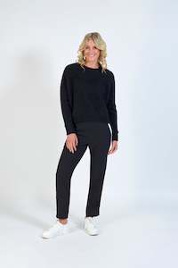 Knewe: Mia Sweater - Black