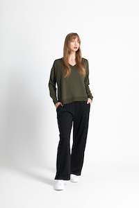 Straight Leg Merino Pant