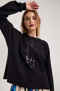 Rhythm L/S Top - Black