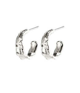 Bathilda Earrings -Silver Plated