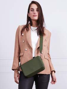 Katie Flap Bag - Olive