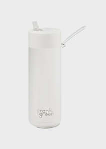 Frank Green 20oz S/S Ceramic Reusable Bottle - Cloud