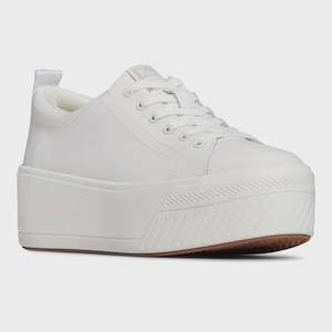 Skyler Leather Sneaker -White