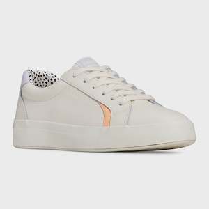 Pursuit Leather Sneaker - Cream/Multi