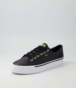 Jump Kick Duo Leather Sneaker -Black