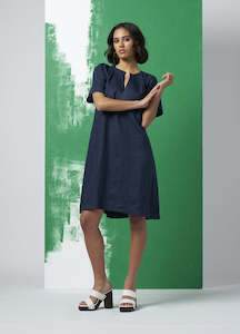 Sunshine Dress-Navy