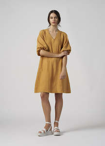 Echo Dress -Saffron