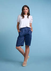 Coast Short -Washed Navy