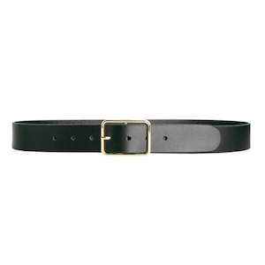 Belts: Tess Leather Belt - Black