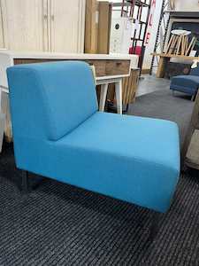 NZ Made Sofa Chair -Light Blue