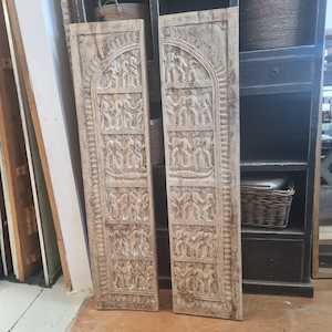 Furniture: Indian Hand Carved Art Panel