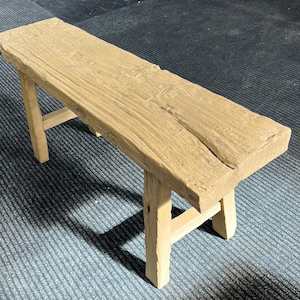 Recycled Elm Bench 1.2m