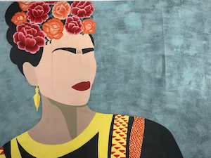 Hand-Painted "Pop~Art Frida"