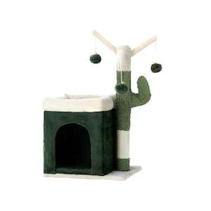 Furniture: i.Pet Cat Tree Tower Scratching Post Scratcher Wood Condo Bed House Toys 70cm