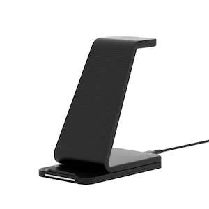 Furniture: Devanti 3 in 1 Wireless Charger Dock 15W Fast Charging Stand