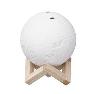 Furniture: Devanti Aroma Diffuser LED Moon Lamp 880ml