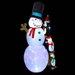 Furniture: Jingle JollysChristmas Inflatable Snowman 2.4M Xmas Lights Outdoor Decorations