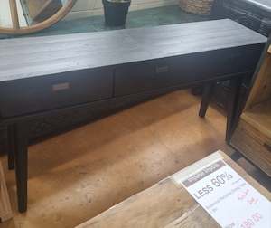 Bach Style Hall Table - Black