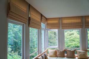 Furniture: Standard Light Filter Roman Blinds