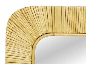 Natural Rattan Mirror