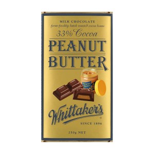 Whittakers 惠特克 33%可可 金装烤杏仁巧克力 250克