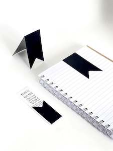 Magnetic Bookmark - Glossy Black