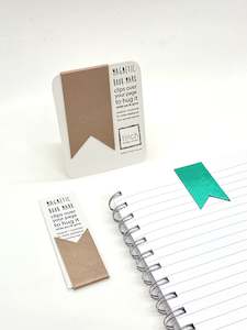 Design services: Magnetic Bookmark - Pinkish Bronze