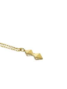 Design services: Gold plated Bow Necklace by Holly Howe