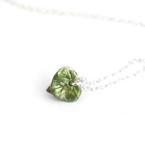 Design services: Kawakawa Leaf Necklace