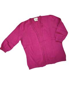 Design services: Flo Cardigan - Cerise