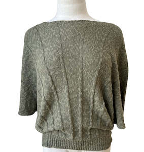 Concert Top - Olive cotton/linen