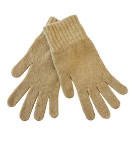 Alpaca Wool Gloves - Honey