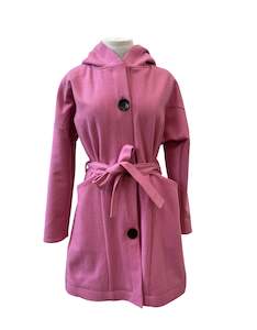 Design services: "Tiggy" Wool Blend Coat - Candy Pink