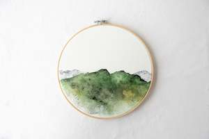 Landscape, Round - Medium - "Into the Distance"