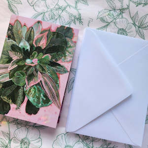 Cards by Fleur Woods - Lucky Green Leaves