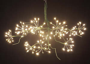 Hanging LED Branch Lights - White