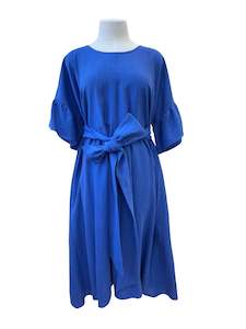 Design services: "Amelia" Dress - Cobalt