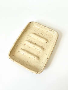 Design services: Ceramic Soap Dish - Plain with Speckle