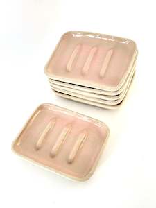 Design services: Ceramic Soap Dish - Blush Pink