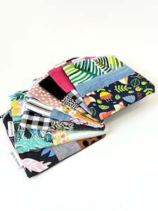 Fabric Mini Zip Purse  - Assorted