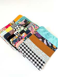 Fabric Zip Purse / Pencil Case - Assorted